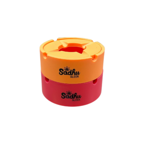 Cinzeiro de Silicone Sadhu C/ Tampa - Pequeno