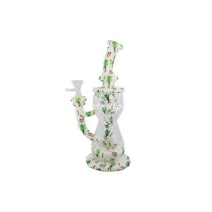 Bong de Silicone Premium Curvo – Alien Portal Edition