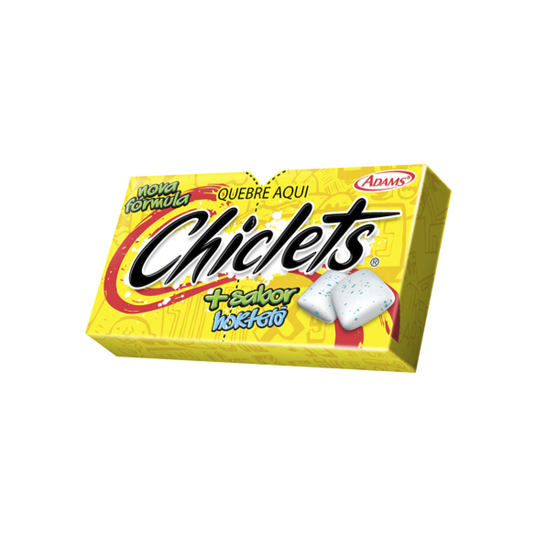 Chiclets Hortelã 28g