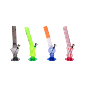 Bong Acrílico Premium 21cm – Modelos Variados Color Edition