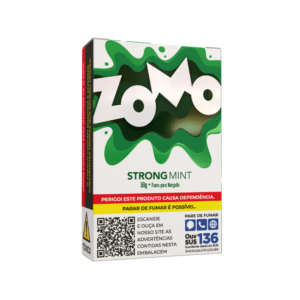 Zomo Strong Mint – Essência Premium para Narguilé