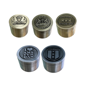 Dichavador de Metal Amsterdam 4 Partes