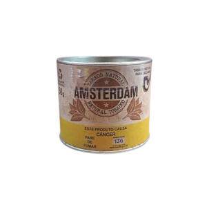 Fumo Para Cachimbo Tabaco Virginia Amsterdam 50g Lata