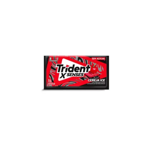 Chiclete Trident X Senses Cereja