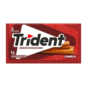 Chiclete Trident Canela