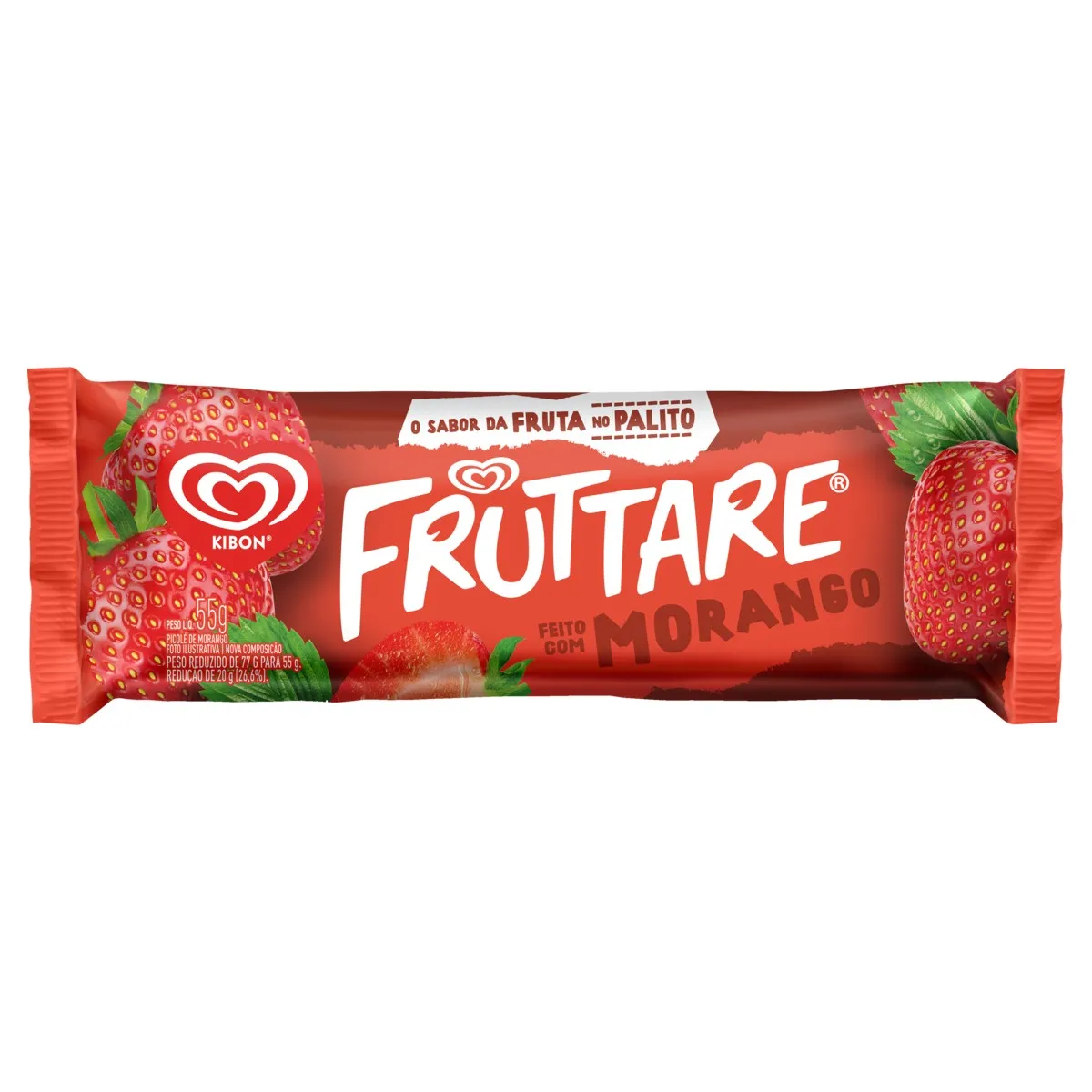 Picolé Kibon Fruttare Sabores Variados 55g