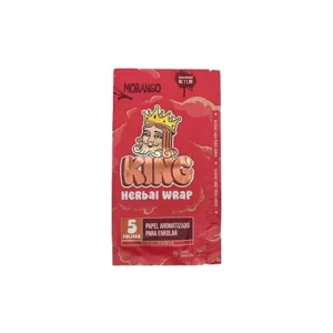 King Herbal Wrap Morango