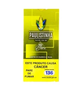 Paulistinha Cigarro de Palha Ouro