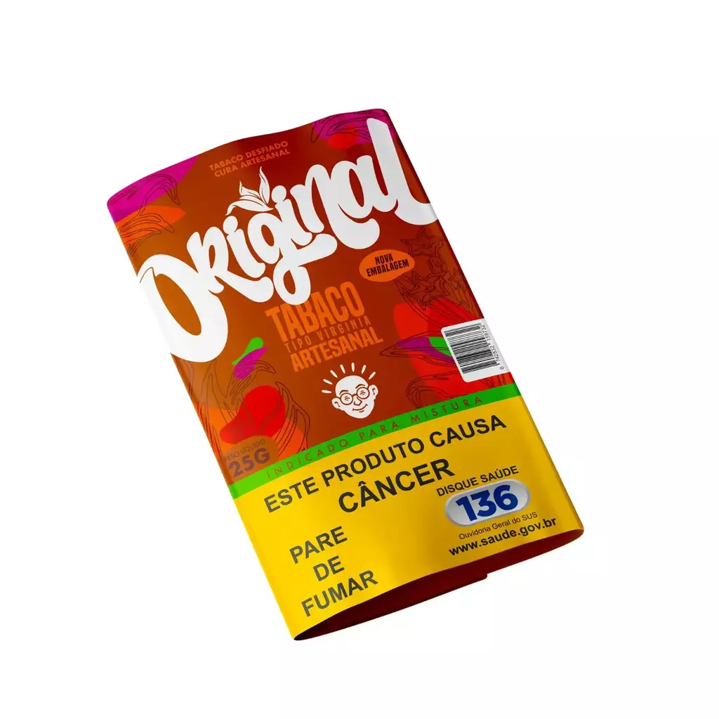 Fumo Original Tabaco Brasil Virgínia 25g