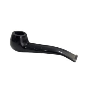 Cachimbo Clássico Preto em Acrílico Resistente