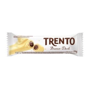 Wafer Trento Dark Branco