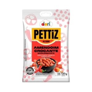 Amendoim Pettiz Pimenta Vermelha