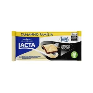 Barra de Chocolate Família Lacta Laka Diamante Negro
