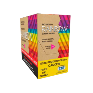 Tabaco Rainbow Golden Brown 25g Display
