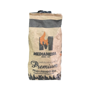 Carvão Vegetal Medianeira Premium 4kg