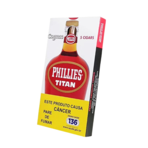 Charuto Phillies Titan Sabor Cognac